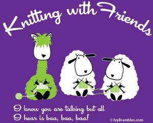 Knitting with Friends